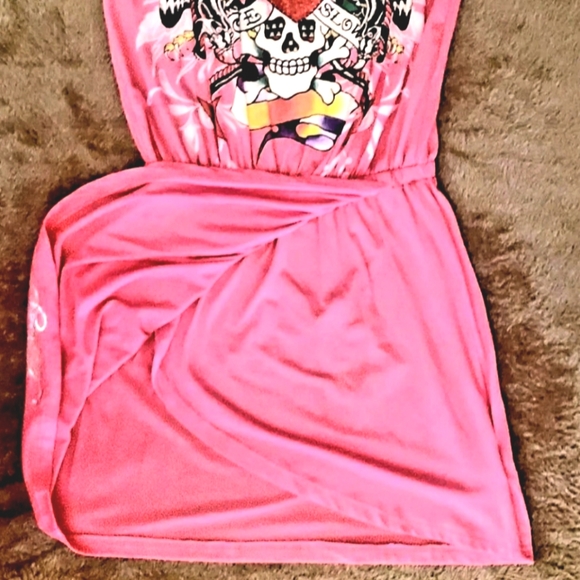 Ed Hardy   ~Love Kills Slowly~   mini-dress - Picture 6 of 14